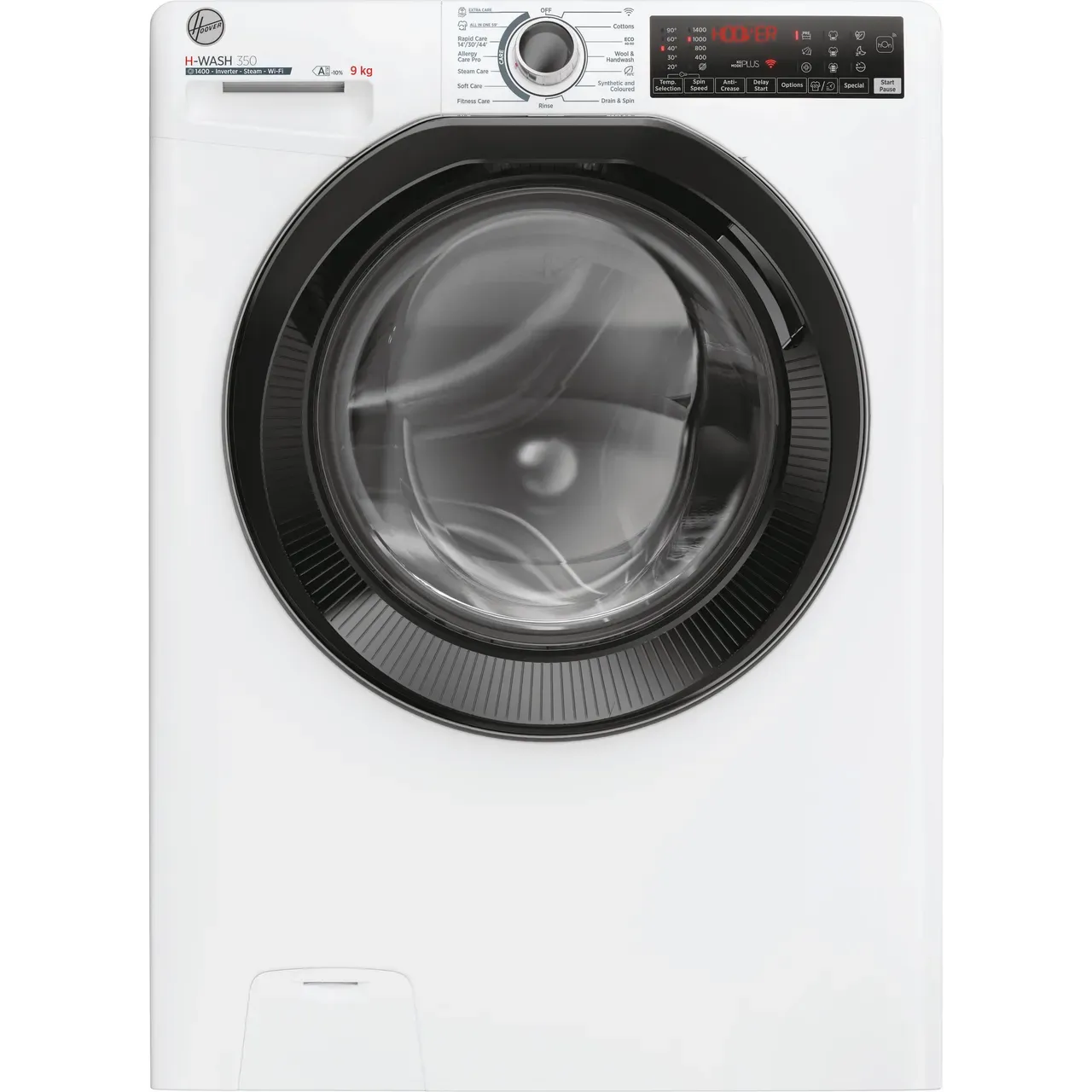 Hoover 9kg WiFi Connected Washing Machine 1400 RPM