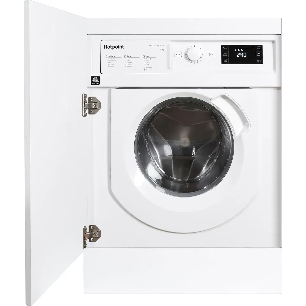 Integrated 7kg Washing Machine 1400 RPM