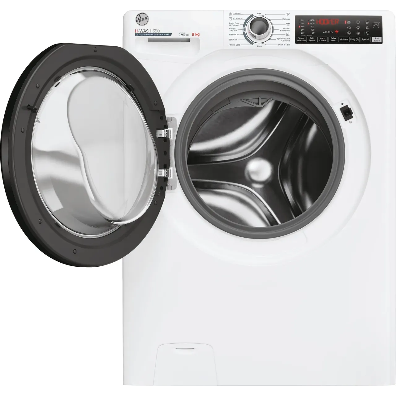 Hoover 9kg WiFi Connected Washing Machine 1400 RPM