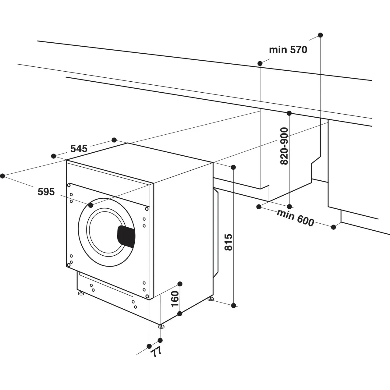 Integrated Washer Dryer London