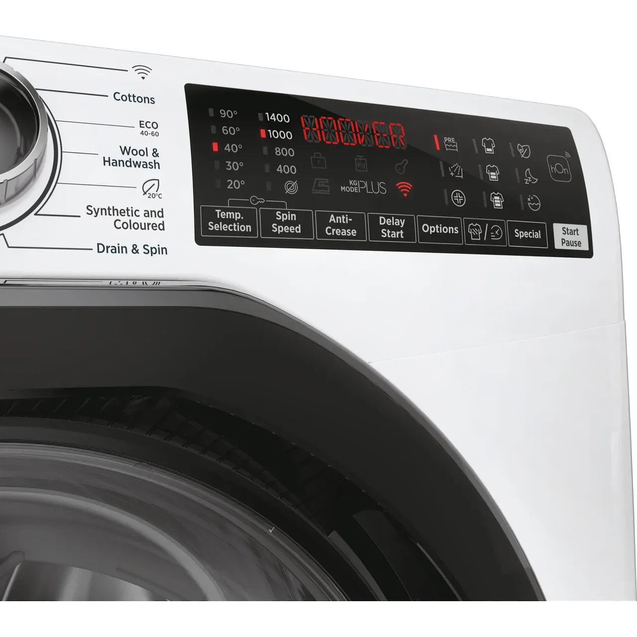 Hoover 9kg WiFi Connected Washing Machine 1400 RPM