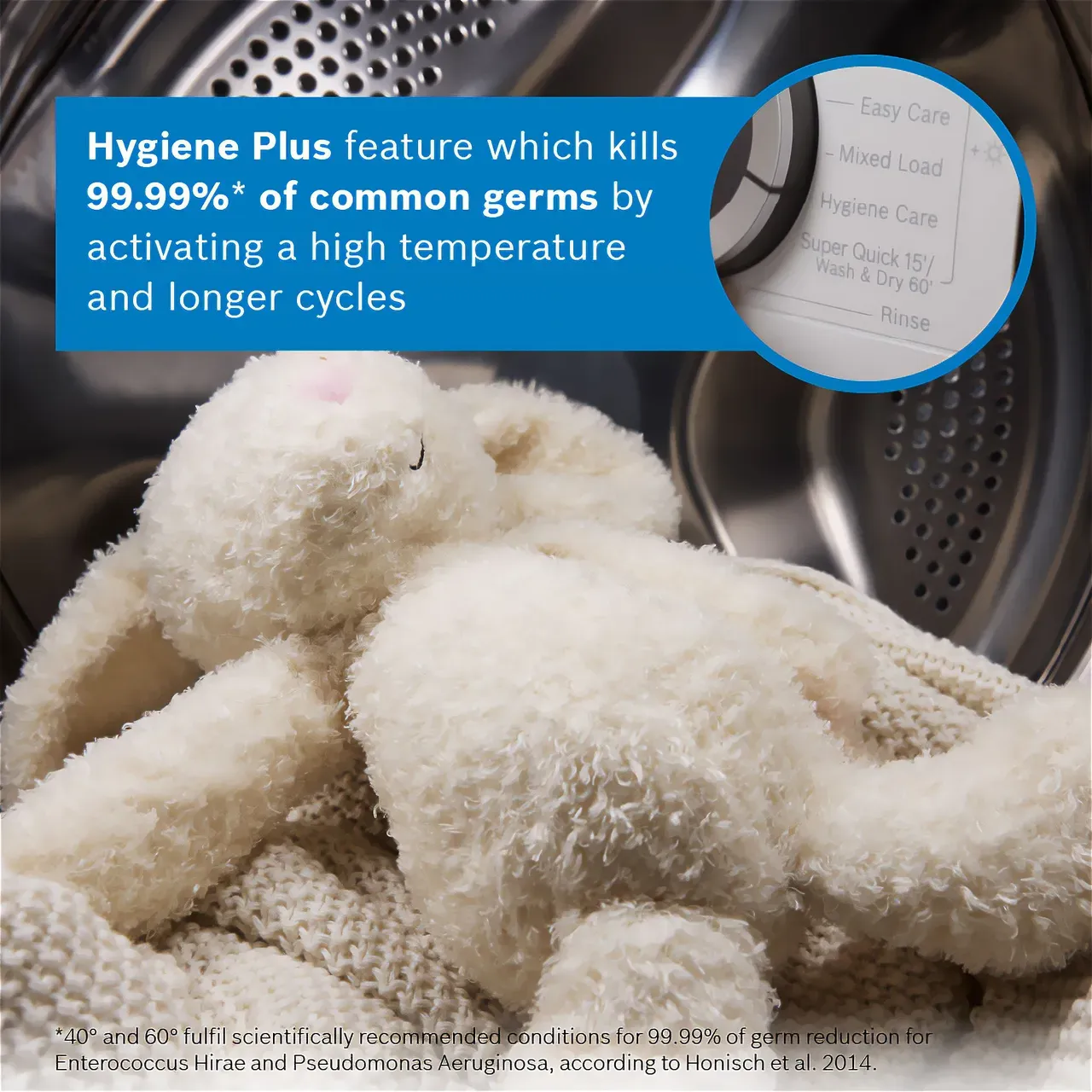 Bosch Series 6 WGG24400GB 9kg 1400RPM A Rated energy-efficient washing machine in white front view